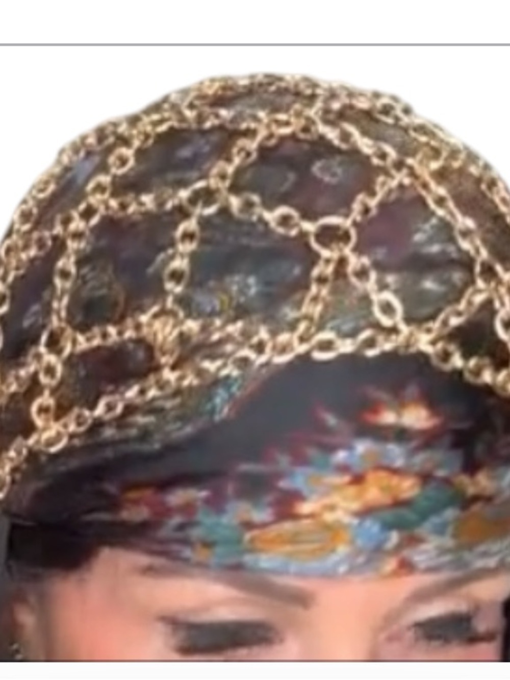 Free People Gold Lynks Head Chain NWT - Picture 2 of 3